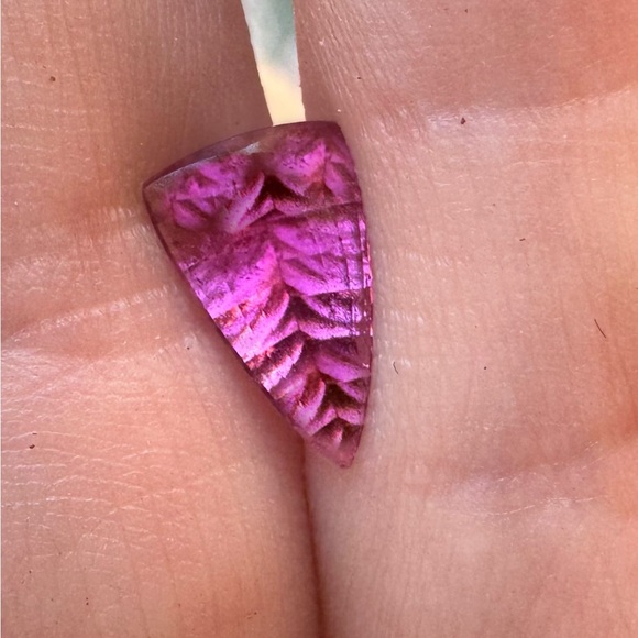 1.65ctw rare custom cut genuine tourmaline loose gemstone